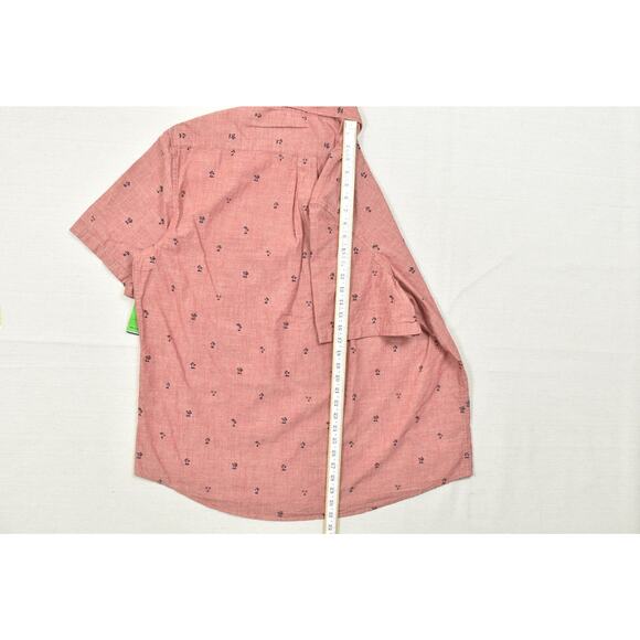 U.S. Polo Assn. Men's Big & Tall Size 3XL Red Palm Tree Button Down Shirt NEW - Picture 5 of 8